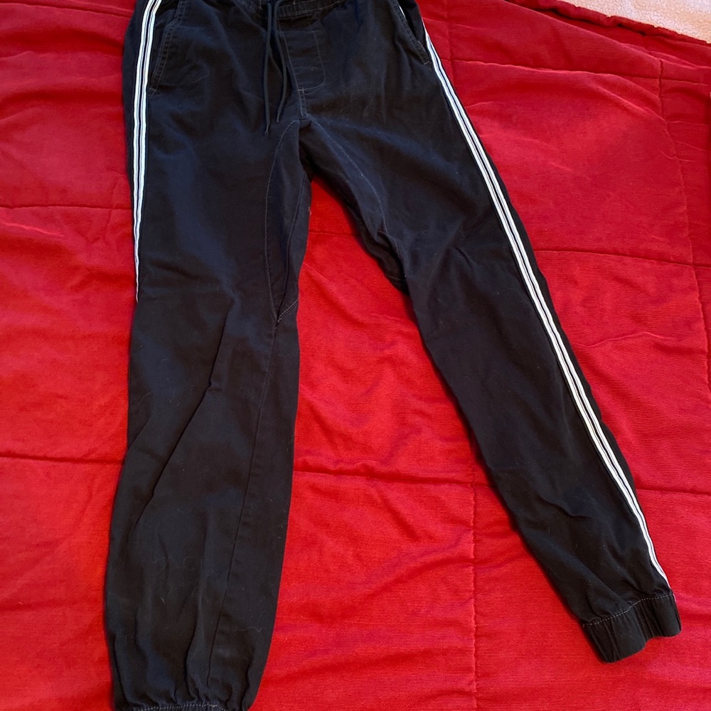 George Brand Jogger Black and White Joggers